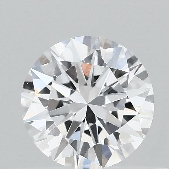 0.40 Carat Round Shaped, Excellent Cut, D Color, VVS2 Clarity, IGI Certified Lab Grown Diamond