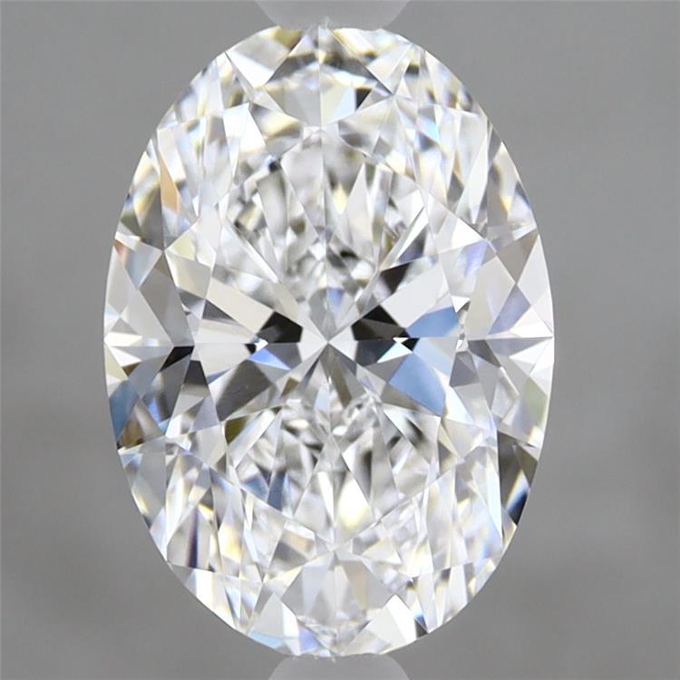 2.07 Carat Oval Shaped, Ideal Cut, D Color, VVS2 Clarity, IGI Certified Lab Grown Diamond