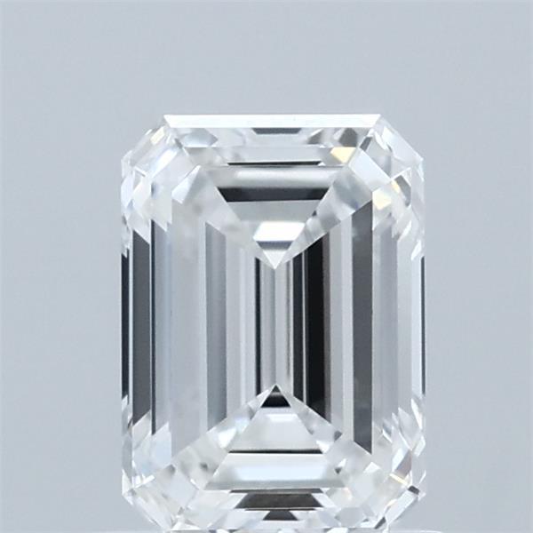 1.03 Carat Emerald Shaped, Ideal Cut, D Color, VVS1 Clarity, IGI Certified Lab Grown Diamond