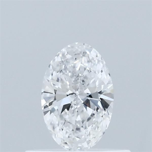 0.38 Carat Oval Shaped, Ideal Cut, D Color, VVS2 Clarity, IGI Certified Lab Grown Diamond