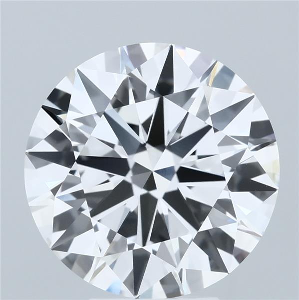 5.77 Carat Round Shaped, Ideal Cut, E Color, VVS2 Clarity, IGI Certified Lab Grown Diamond