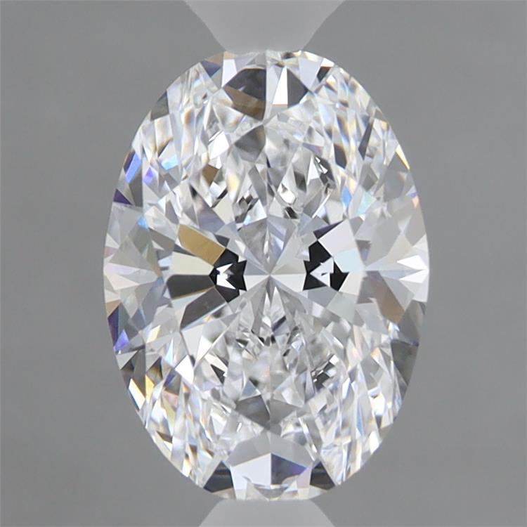 1.50 Carat Oval Shaped, Ideal Cut, D Color, VVS2 Clarity, IGI Certified Lab Grown Diamond