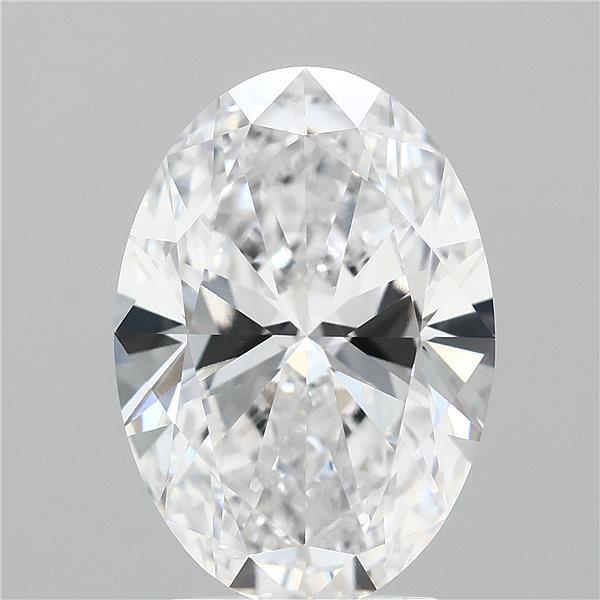 3.00 Carat Oval Shaped, Ideal Cut, E Color, VVS1 Clarity, IGI Certified Lab Grown Diamond