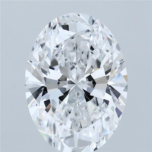 2.82 Carat Oval Shaped, Ideal Cut, D Color, VVS2 Clarity, IGI Certified Lab Grown Diamond