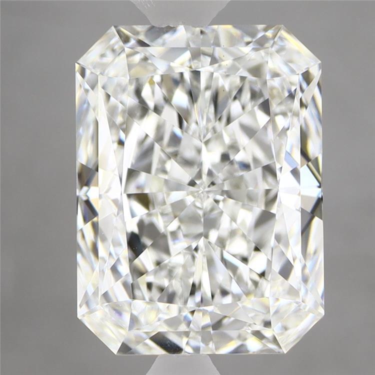 4.93 Carat Radiant Shaped, Excellent Cut, F Color, VS1 Clarity, IGI Certified Lab Grown Diamond