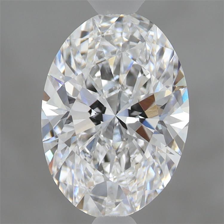 1.77 Carat Oval Shaped, Ideal Cut, D Color, VVS2 Clarity, IGI Certified Lab Grown Diamond