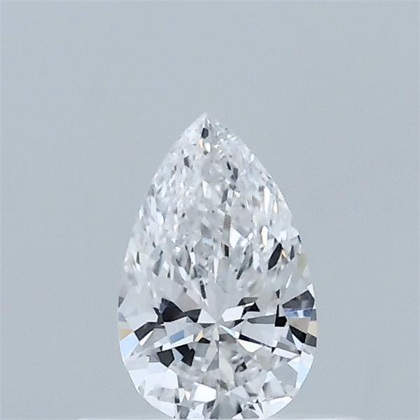 0.35 Carat Pear Shaped, Ideal Cut, D Color, VS1 Clarity, IGI Certified Lab Grown Diamond