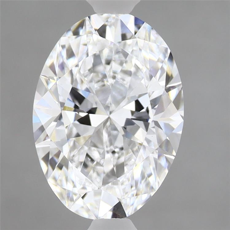 2.06 Carat Oval Shaped, Ideal Cut, D Color, VVS1 Clarity, IGI Certified Lab Grown Diamond