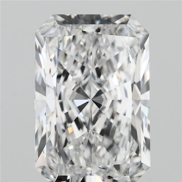 4.02 Carat Radiant Shaped, Ideal Cut, E Color, VVS1 Clarity, IGI Certified Lab Grown Diamond