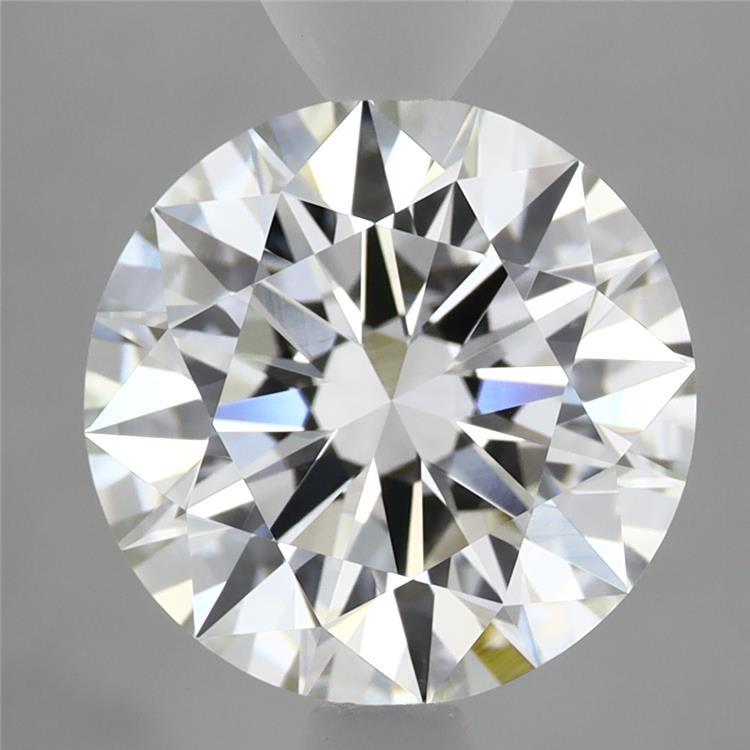 4.10 Carat Round Shaped, Ideal Cut, F Color, VVS2 Clarity, IGI Certified Lab Grown Diamond