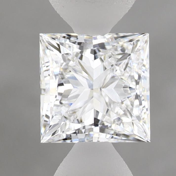 1.06 Carat Princess Shaped, Ideal Cut, D Color, VVS2 Clarity, IGI Certified Lab Grown Diamond