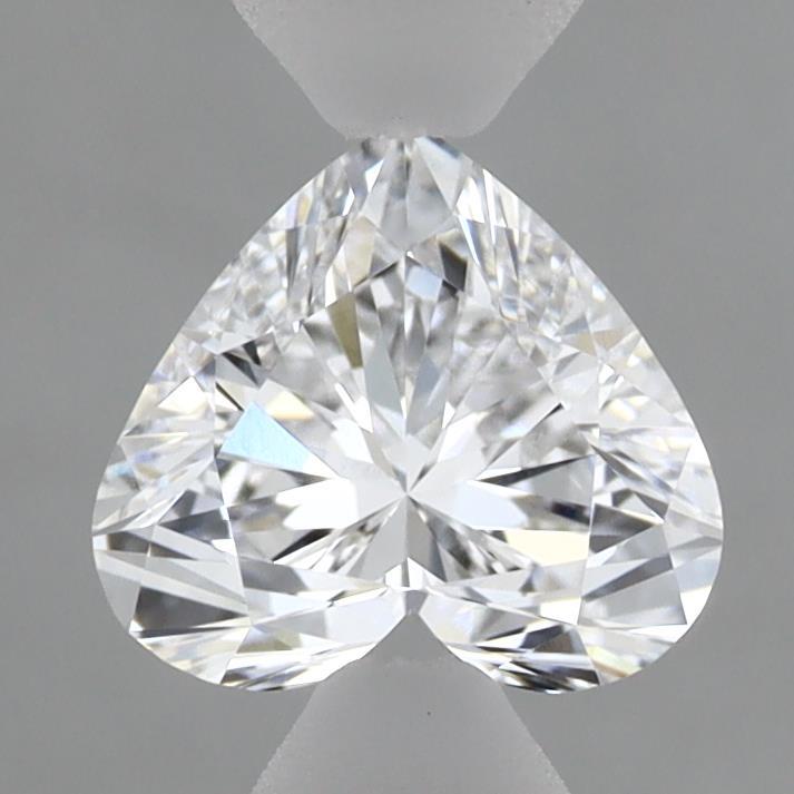 1.08 Carat Heart Shaped, Ideal Cut, D Color, VVS2 Clarity, IGI Certified Lab Grown Diamond