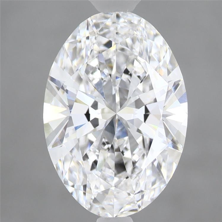 2.49 Carat Oval Shaped, Ideal Cut, D Color, VVS2 Clarity, IGI Certified Lab Grown Diamond