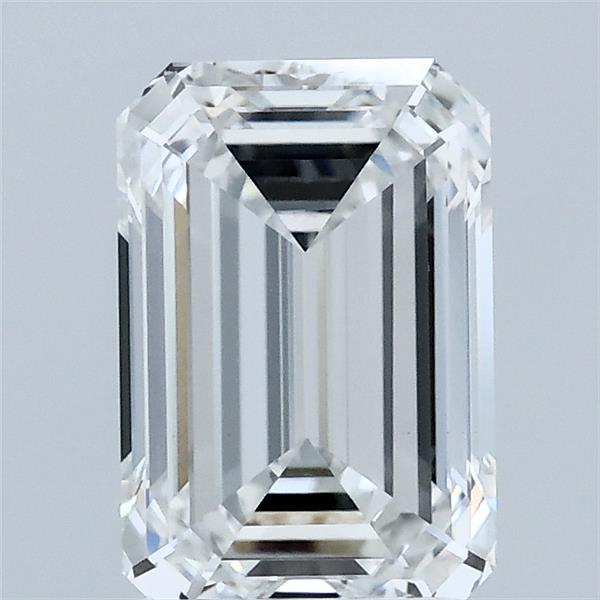 2.00 Carat Emerald Shaped, Ideal Cut, E Color, VVS2 Clarity, IGI Certified Lab Grown Diamond