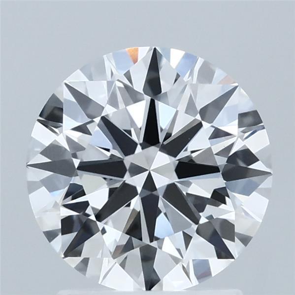1.84 Carat Round Shaped, Ideal Cut, D Color, VVS2 Clarity, IGI Certified Lab Grown Diamond