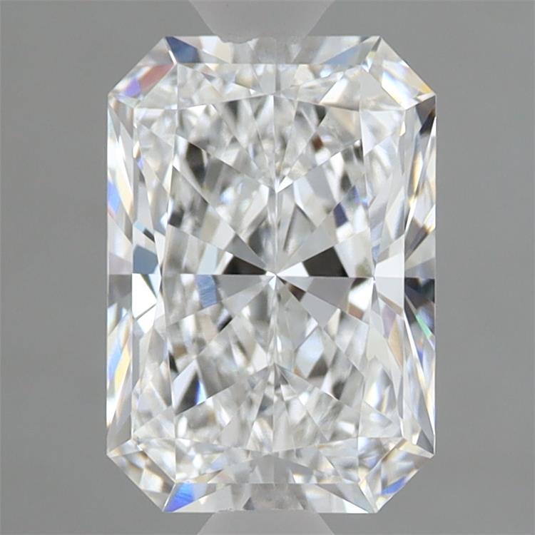 1.86 Carat Radiant Shaped, Ideal Cut, D Color, VVS2 Clarity, IGI Certified Lab Grown Diamond