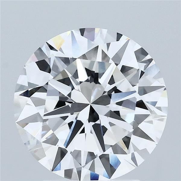 2.99 Carat Round Shaped, Excellent Cut, E Color, VVS2 Clarity, IGI Certified Lab Grown Diamond