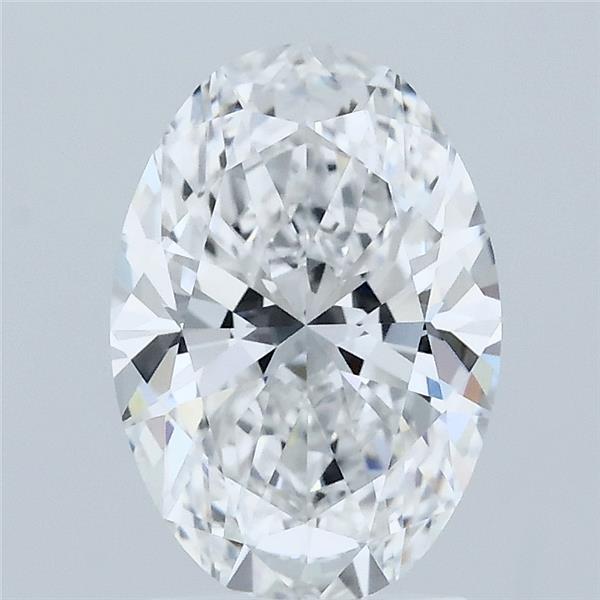 2.08 Carat Oval Shaped, Ideal Cut, D Color, VVS2 Clarity, IGI Certified Lab Grown Diamond