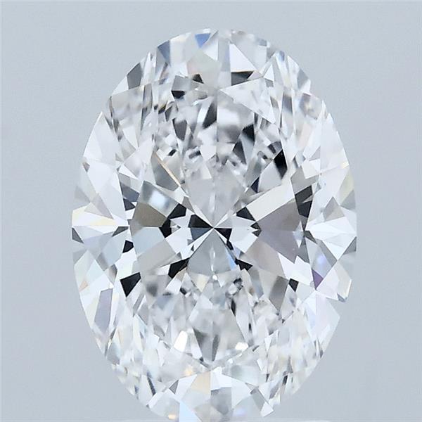 2.07 Carat Oval Shaped, Ideal Cut, D Color, VVS2 Clarity, IGI Certified Lab Grown Diamond