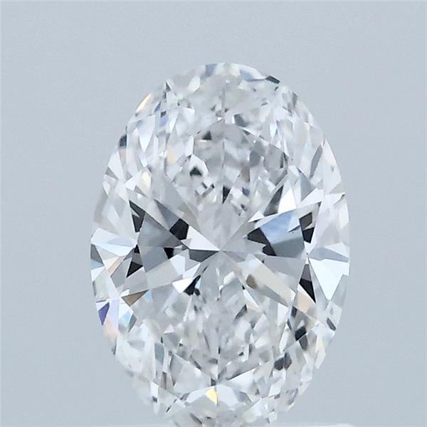 1.00 Carat Oval Shaped, Excellent Cut, D Color, VS1 Clarity, IGI Certified Lab Grown Diamond