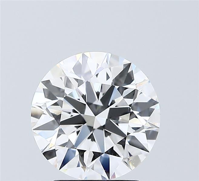 2.04 Carat Round Shaped, Ideal Cut, D Color, VVS2 Clarity, IGI Certified Lab Grown Diamond