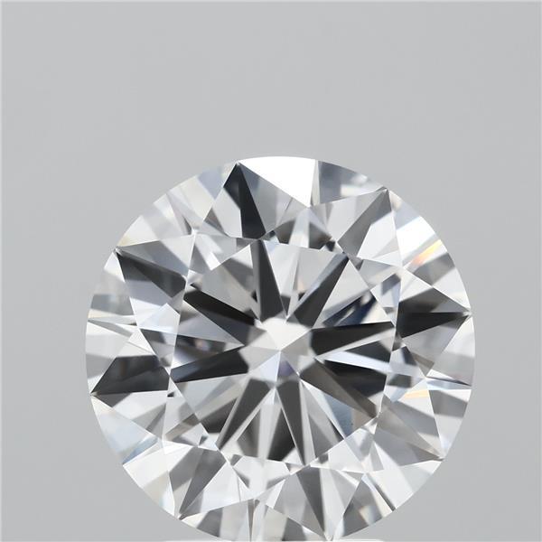 3.94 Carat Round Shaped, Ideal Cut, E Color, VVS2 Clarity, IGI Certified Lab Grown Diamond