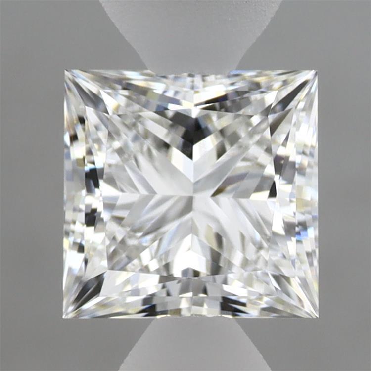 1.51 Carat Princess Shaped, Ideal Cut, E Color, VVS2 Clarity, IGI Certified Lab Grown Diamond