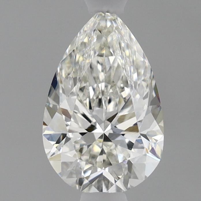 0.97 Carat Pear Shaped, Excellent Cut, F Color, VVS1 Clarity, IGI Certified Lab Grown Diamond