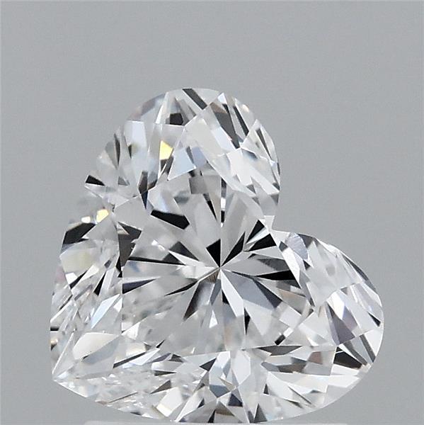 1.59 Carat Heart Shaped, Ideal Cut, D Color, VVS1 Clarity, IGI Certified Lab Grown Diamond