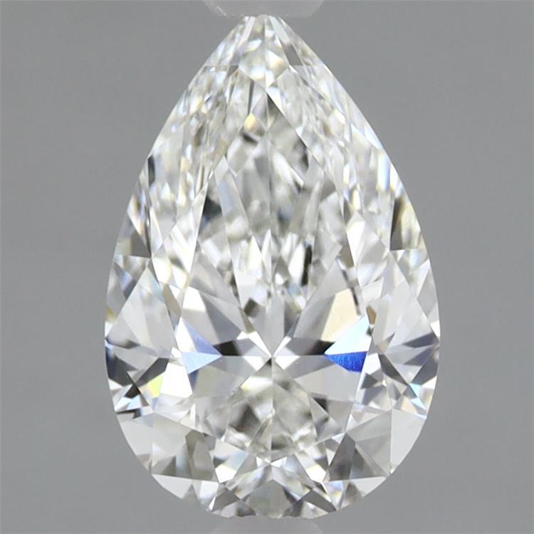 1.37 Carat Pear Shaped, Ideal Cut, F Color, VVS2 Clarity, IGI Certified Lab Grown Diamond