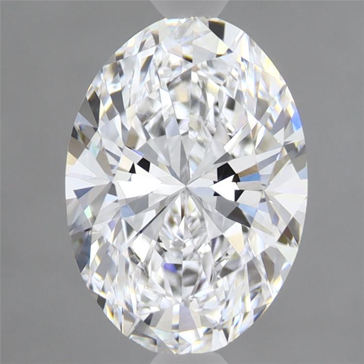 2.09 Carat Oval Shaped, Ideal Cut, D Color, VVS2 Clarity, IGI Certified Lab Grown Diamond