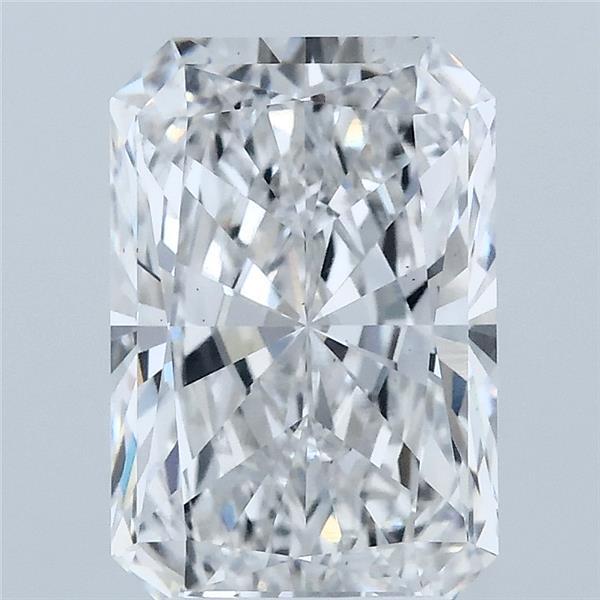 3.05 Carat Radiant Shaped, Ideal Cut, E Color, VS1 Clarity, IGI Certified Lab Grown Diamond
