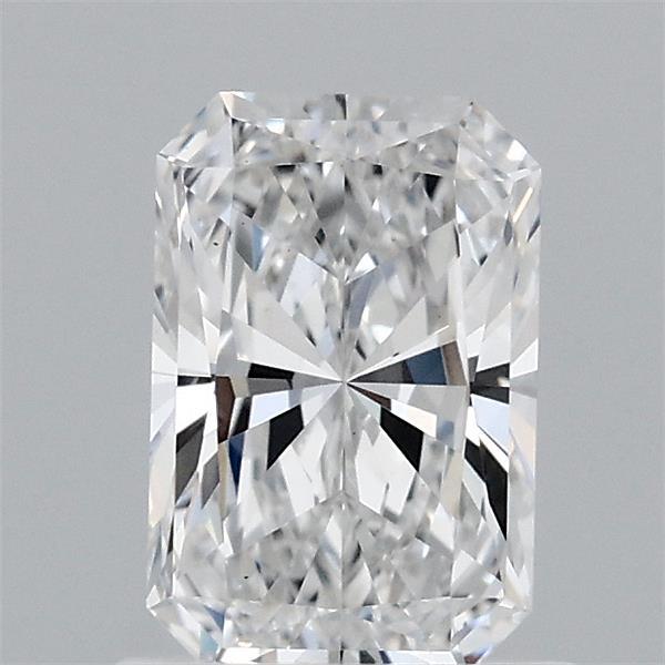 0.99 Carat Radiant Shaped, Ideal Cut, E Color, VS1 Clarity, IGI Certified Lab Grown Diamond