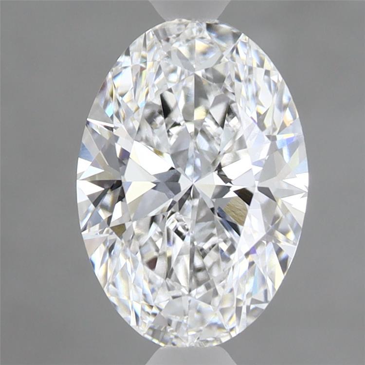 1.77 Carat Oval Shaped, Ideal Cut, D Color, VVS2 Clarity, IGI Certified Lab Grown Diamond