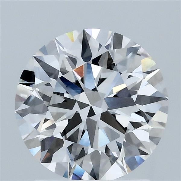 1.73 Carat Round Shaped, Ideal Cut, F Color, VVS2 Clarity, IGI Certified Lab Grown Diamond