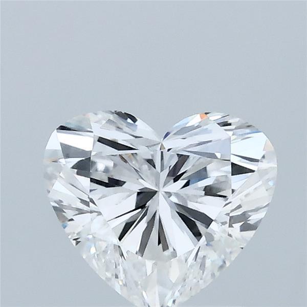 1.11 Carat Heart Shaped, Excellent Cut, E Color, VVS2 Clarity, IGI Certified Lab Grown Diamond