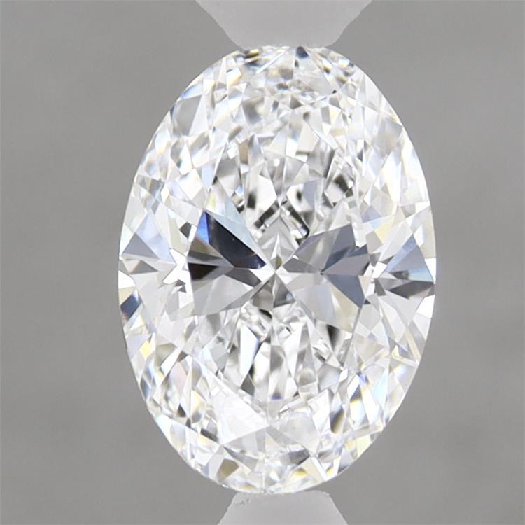 1.06 Carat Oval Shaped, Ideal Cut, D Color, VVS2 Clarity, IGI Certified Lab Grown Diamond