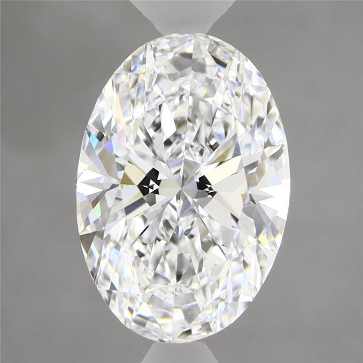 2.50 Carat Oval Shaped, Ideal Cut, D Color, VS1 Clarity, IGI Certified Lab Grown Diamond