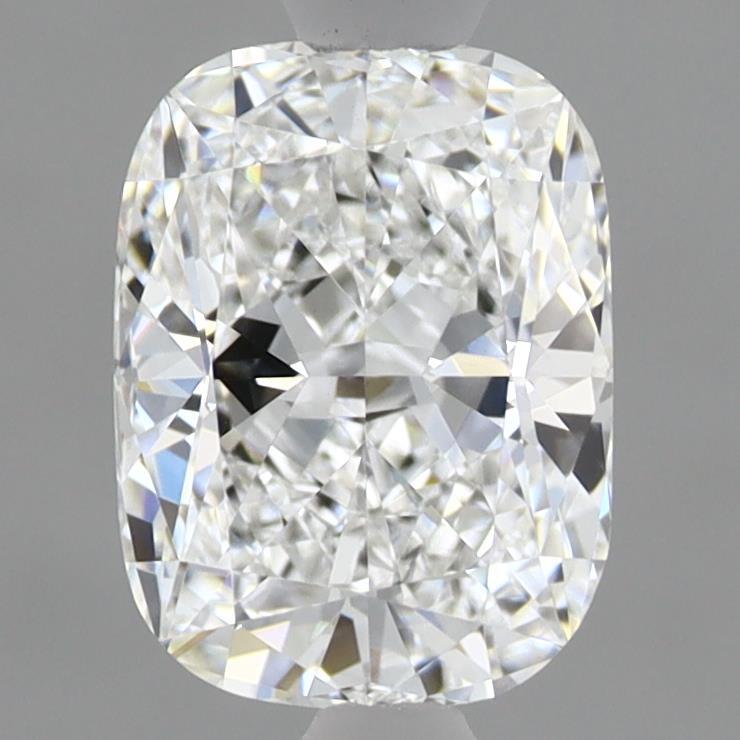 1.32 Carat Cushion Shaped, Ideal Cut, D Color, VVS2 Clarity, IGI Certified Lab Grown Diamond