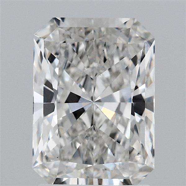 2.07 Carat Radiant Shaped, Ideal Cut, G Color, VS1 Clarity, IGI Certified Lab Grown Diamond