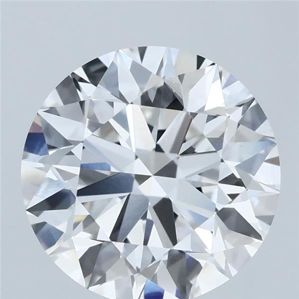3.56 Carat Round Shaped, Ideal Cut, F Color, VS1 Clarity, IGI Certified Lab Grown Diamond