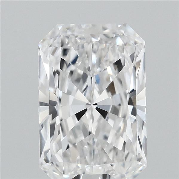1.56 Carat Radiant Shaped, Ideal Cut, E Color, VS1 Clarity, IGI Certified Lab Grown Diamond