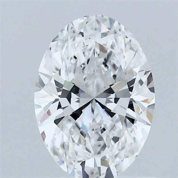 1.05 Carat Oval Shaped, Ideal Cut, D Color, VVS2 Clarity, IGI Certified Lab Grown Diamond