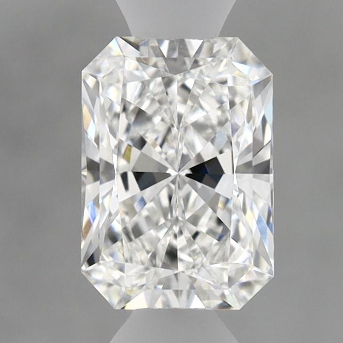 0.96 Carat Radiant Shaped, Excellent Cut, E Color, VVS2 Clarity, IGI Certified Lab Grown Diamond