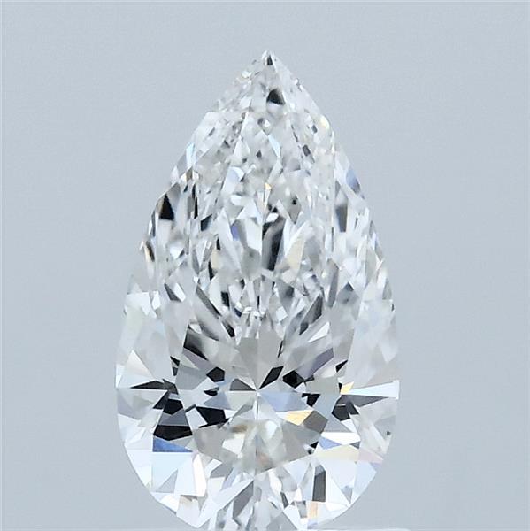1.03 Carat Pear Shaped, Ideal Cut, F Color, VVS2 Clarity, IGI Certified Lab Grown Diamond