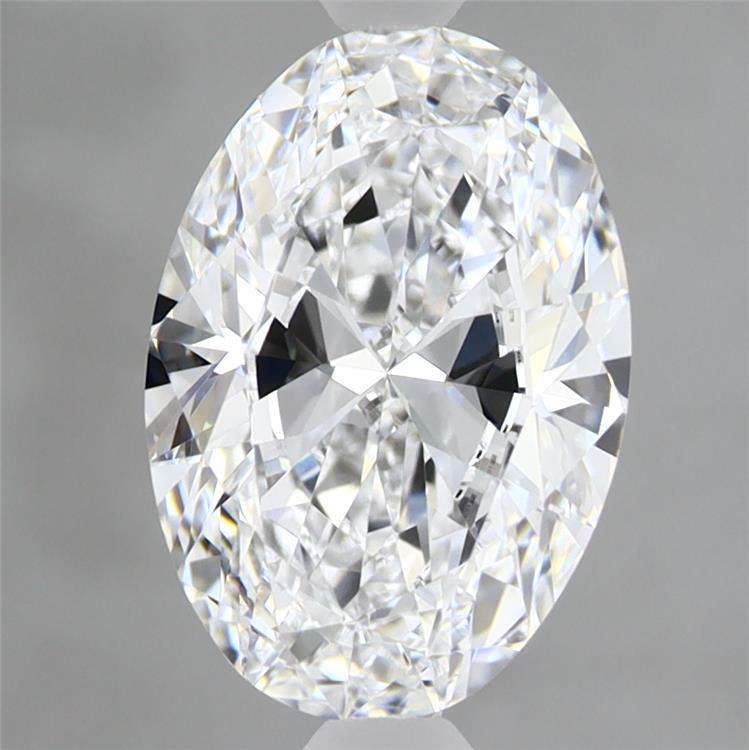 2.07 Carat Oval Shaped, Ideal Cut, D Color, VVS2 Clarity, IGI Certified Lab Grown Diamond