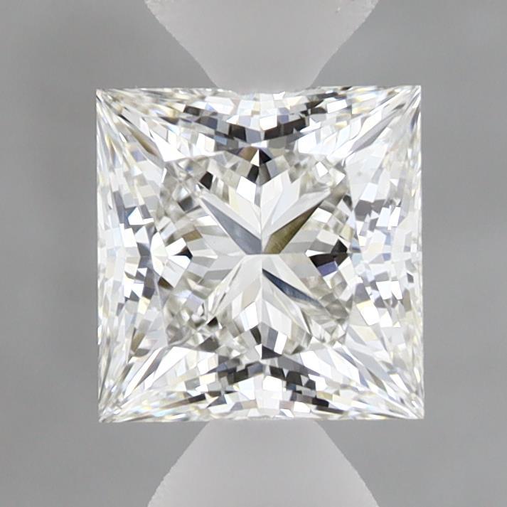1.21 Carat Princess Shaped, Ideal Cut, F Color, VVS2 Clarity, IGI Certified Lab Grown Diamond