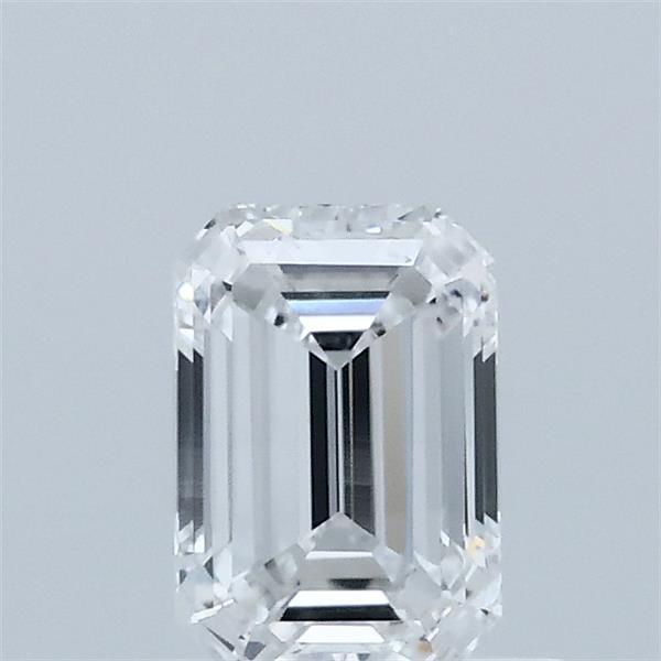 0.72 Carat Emerald Shaped, Ideal Cut, D Color, VS1 Clarity, IGI Certified Lab Grown Diamond
