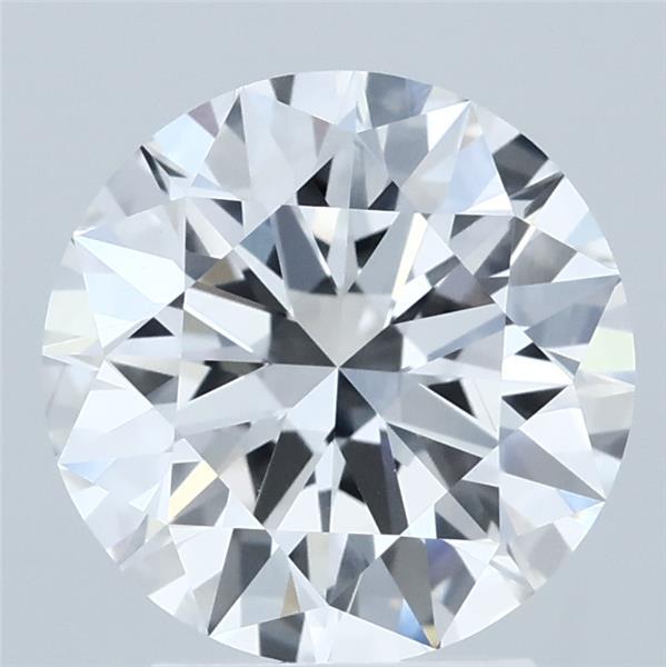 2.83 Carat Round Shaped, Ideal Cut, E Color, VVS1 Clarity, IGI Certified Lab Grown Diamond
