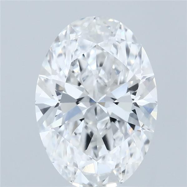 2.59 Carat Oval Shaped, Ideal Cut, E Color, VVS1 Clarity, IGI Certified Lab Grown Diamond